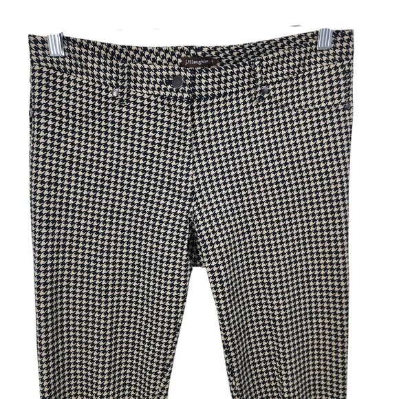 J.McLaughlin Houndstooth Pattern Womens Pants Size 4 Stretchy Blend‎ - Picture 6 of 10